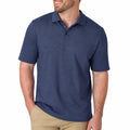 Polo de hombre talla M azul marino de punto de manga corta estilo casual